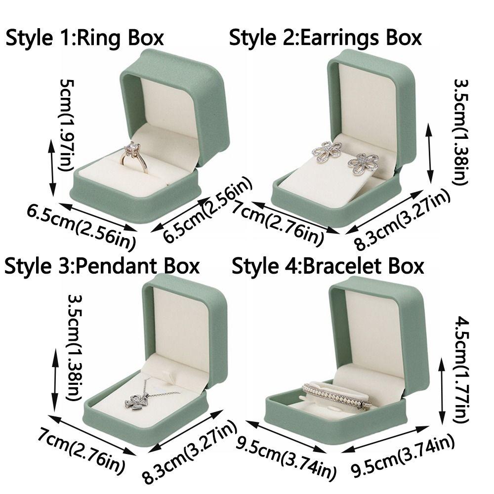 Sturdy Leather Jewelry Organizer PU Leather Bracele Storage Case  Gift Packaging