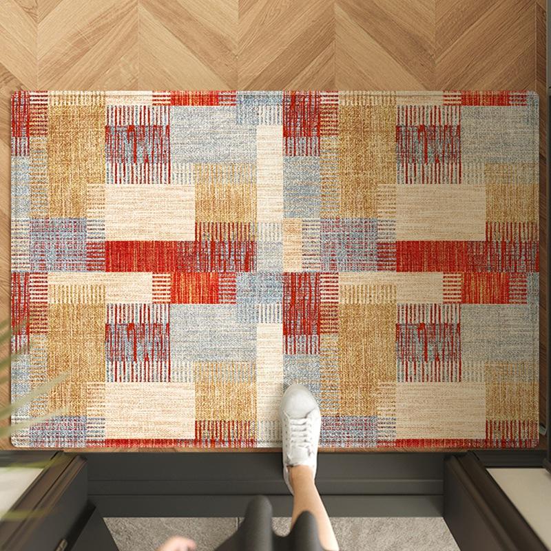 WTEMPO Home Floor Mat Door Mat Household Light Luxury Anti Slip Foot Mat Household Carpets