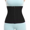 Fat Burning Zipper Waist Slimming Belt Belly Sweat Workout Fitness Shapewear  Women