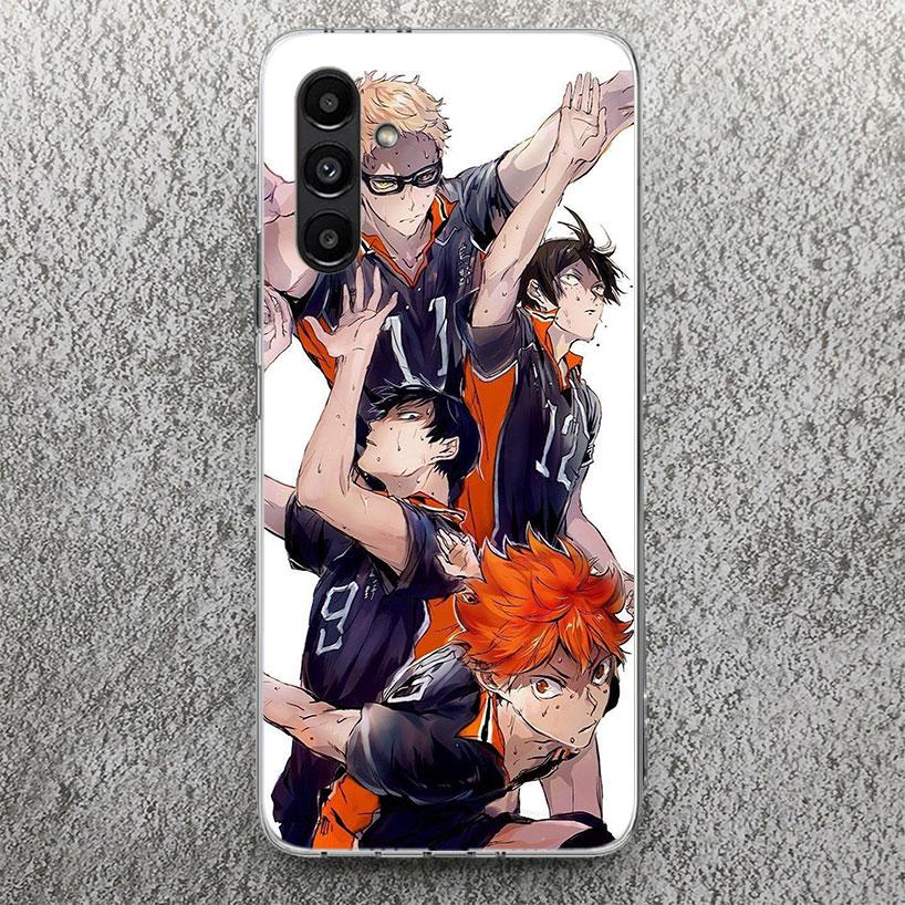 Haikyuu Oya Volleyball Anime Phone Case for Samsung Galaxy A16 A56 A14 A54 A15 A55 A13 A53 A26 A36 A25 A35 A24 A34 A23 A33 A05S
