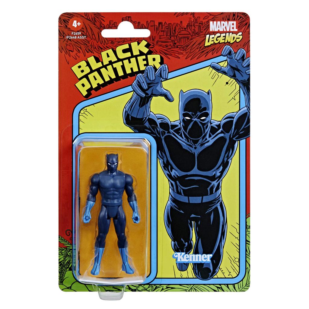Marvel Legends RETRO Marvel Comics Black Panther Actionfigur #08 3,75 Zoll