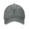 Giraffe Baseball Cap Unisex Washed Cotton Sun Hat for Daily Casual Outdoor Wear