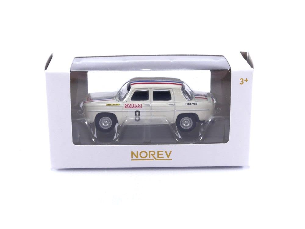

Norev scale Renault Huit Gordini Historic Racing NOREV RENAULT 8 GORDINI 310947 Diecast Car 1/54 белый
