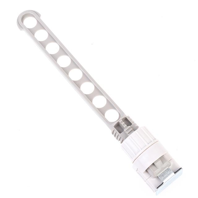 

8 отверстий дорожная многофункциональная вешалка для одежды подвесная сушилка портативная складная комнатная балконная оконная рама органайзер grey