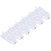 6Pcs Ink Damper Solvent Inkjet Head Rectangular PP Damper Replacement for  600 Printer