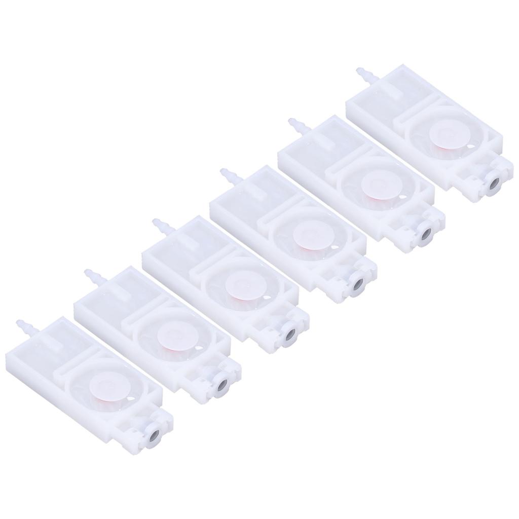 6Pcs Ink Damper Solvent Inkjet Head Rectangular PP Damper Replacement for  600 Printer