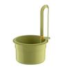 ABS Material Hanging Sink Basket with Press Type Drain Design for Kitchen Food Waste Filtration and Water Drainage Easy To Hang