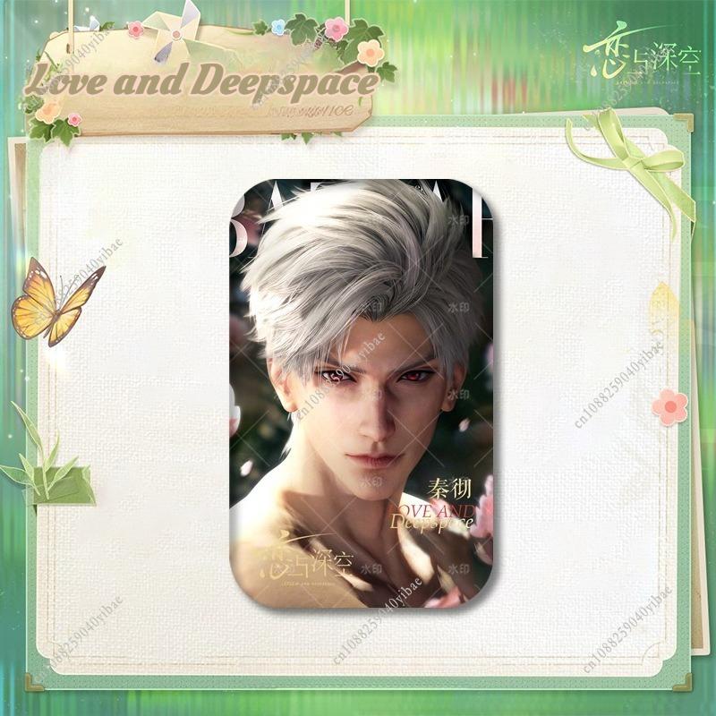 Hot Love and Deepspace Sylus Rafayel Caleb Xavier Zayne Anime Cosplay Spring Round/Rectangular Badge Brooch Pin Collection Gifts