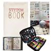 Embroidery Workbook, Embroidery and Sewing Book, DIY Embroidery, Embroidery Kit, Linen Stitch Book, Creative, Home Decor