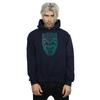 Marvel Mens Black Panther Tribal Mask Hoodie