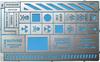 Dan Models Biological and Radiation Hazard Warning Etched Stencils for Hobby Painting Tools DAN35521 1/35 & 1/32 (Scenery)