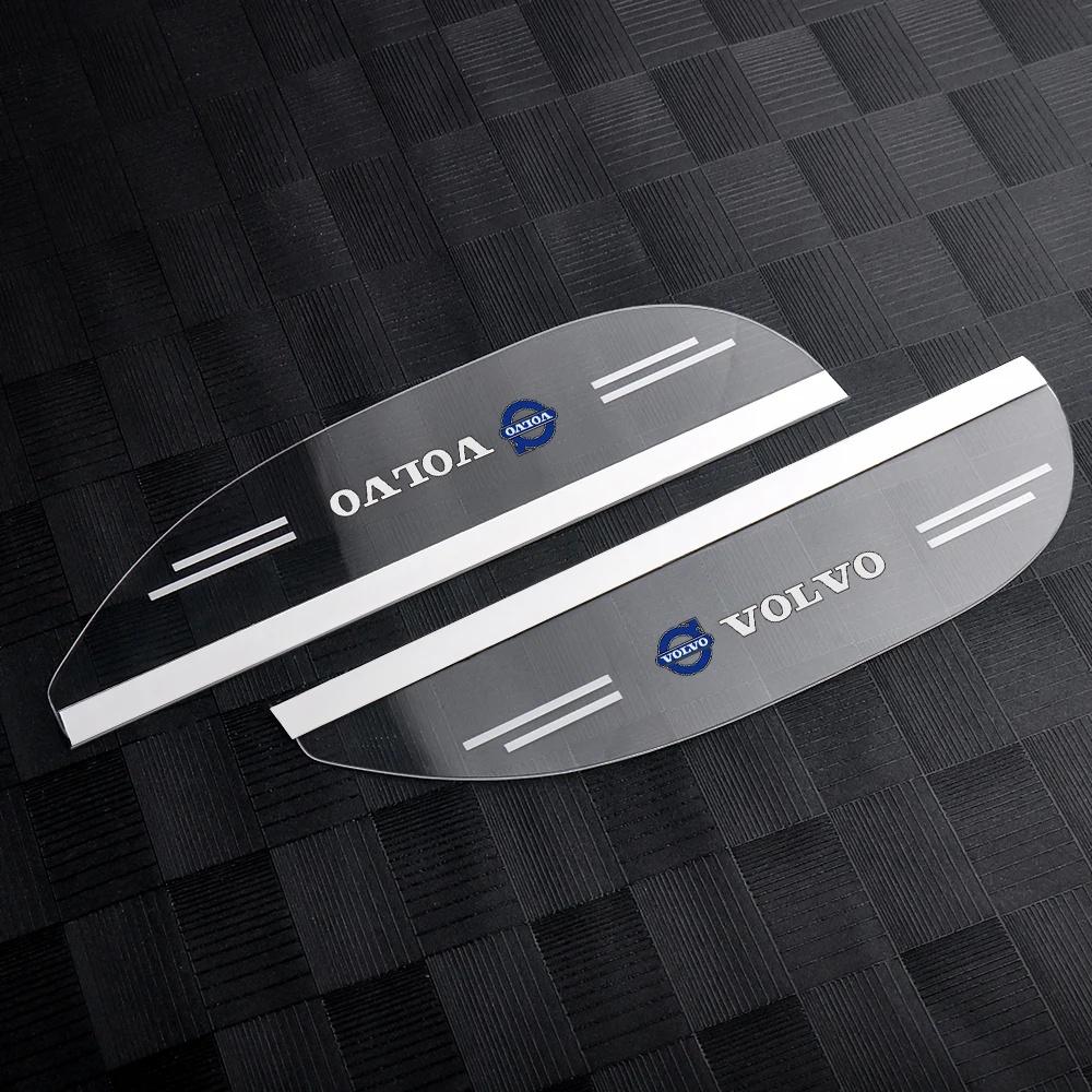 

2Pcs Volvo Auto Rearview Mirror Rain Visor Waterproof Sun Shade Cover For XC40 XC60 XC90 S60 S90 V50 V70 V60 V40 Auto Accessory
