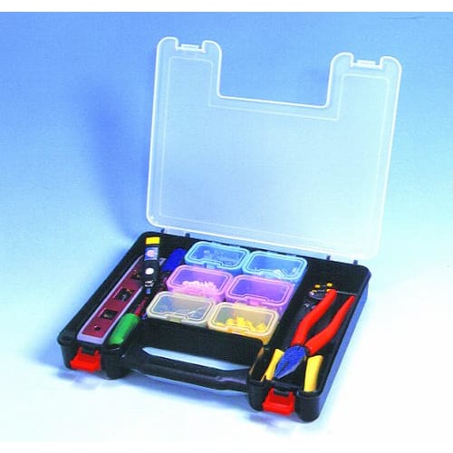 Densan Belt Parts Box Mini BPS-3814 Clear