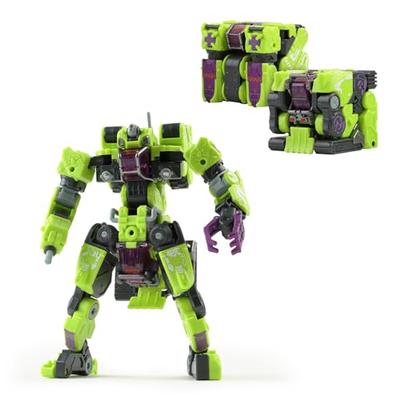 BEASTBOX 52TOYS MEGABOX MB-12E LANDBREAKER ELITE Transforming Toy, Limited Edition Elite Paint, Combineable, Three-Stage Transformation, Cube To Mecha