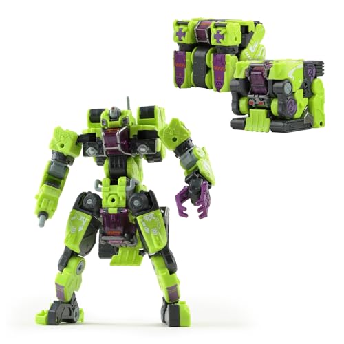 BEASTBOX 52TOYS MEGABOX MB-12E LANDBREAKER ELITE Transforming Toy, Limited Edition Elite Paint, Combineable, Three-Stage Transformation, Cube to Mecha