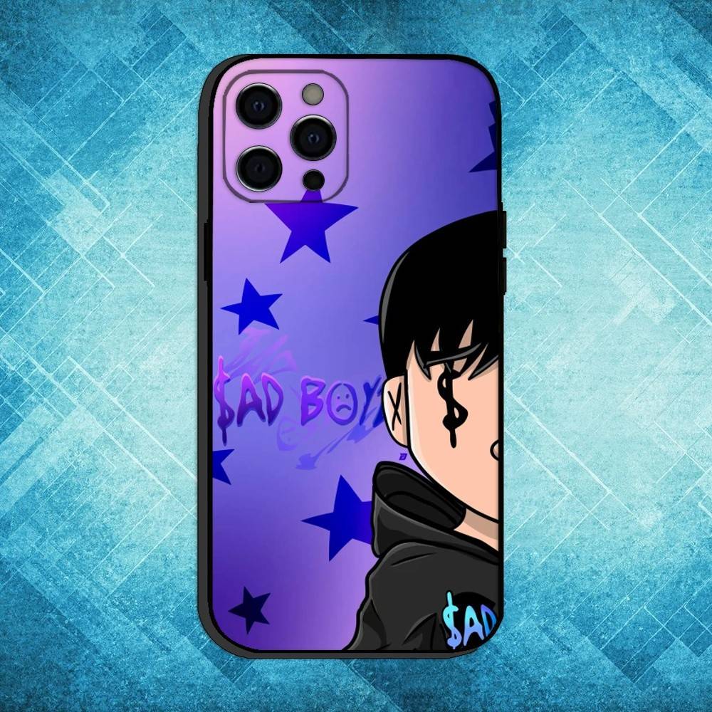 J-Junior H $AD BOYZ 4 LIFE Phone Case For iPhone17,16,15,14,13,12,11 Plus,Pro Max Soft Black Cover