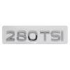 3D ABS 280TSI 380TSI Car Body Side Emblem Auto Rear Trunk Badge Sticker For VW Golf Passat Jetta Tiguan Polo Vento Lavida MK4