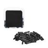 50Pcs Bike Cable End Crimps Cap Aluminum Alloy Brake End Cover Cable Tip Crimps for Mountain Bicycles Road Bike