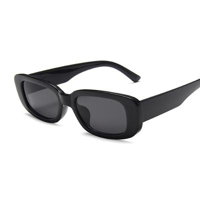 Gafas de Sol Cuadradas Pequeñas Retro para Hombres y Mujeres Moda Callejera Europea y Americana Tendencia Gafas con Protección UV