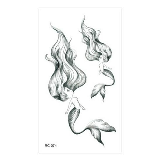 Waterproof Color Tattoo Stickers for All Ages