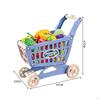 Children's Play Set 18.50'' Multifunctional Supermarket Trolley Handcart Toy for Kids