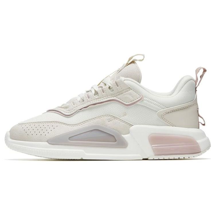 Anta Magic Cube 4.0 Lightweight Comfortable Sports Low-Top Casual Shoes Women Casual Shoes Ivory-White 122248808-2 40