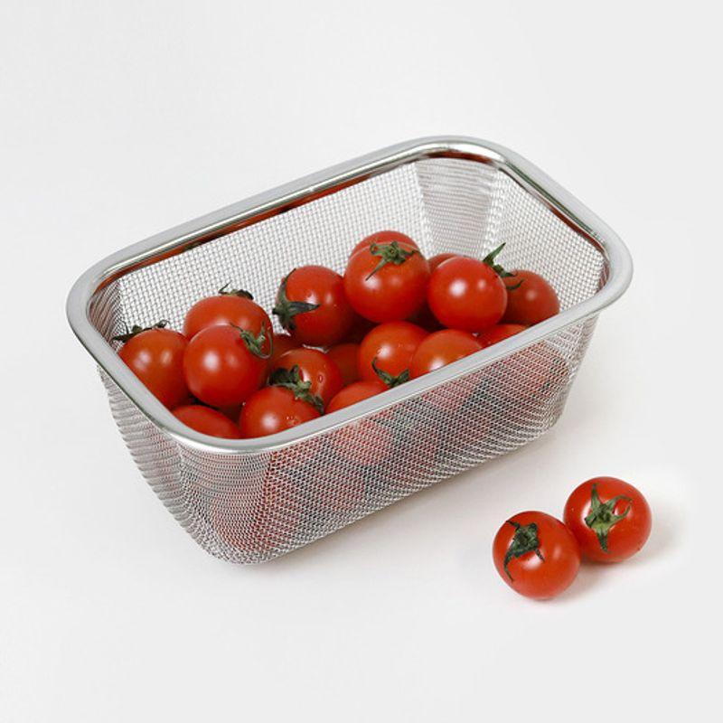 Reborn. J 304 Stainless Steel Mesh Rectangular Strainer / Square Stainless Steel Strainer Set Vegetable Strainer