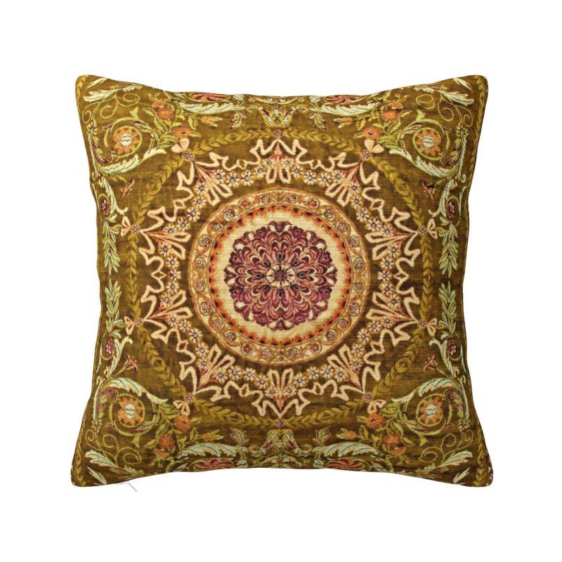 Custom Aubusson Tapestry 18th Birth Of The Virgin Mary Luxury Pillow Cover Bedroom Decoration Vintage French Floral Car Cushion