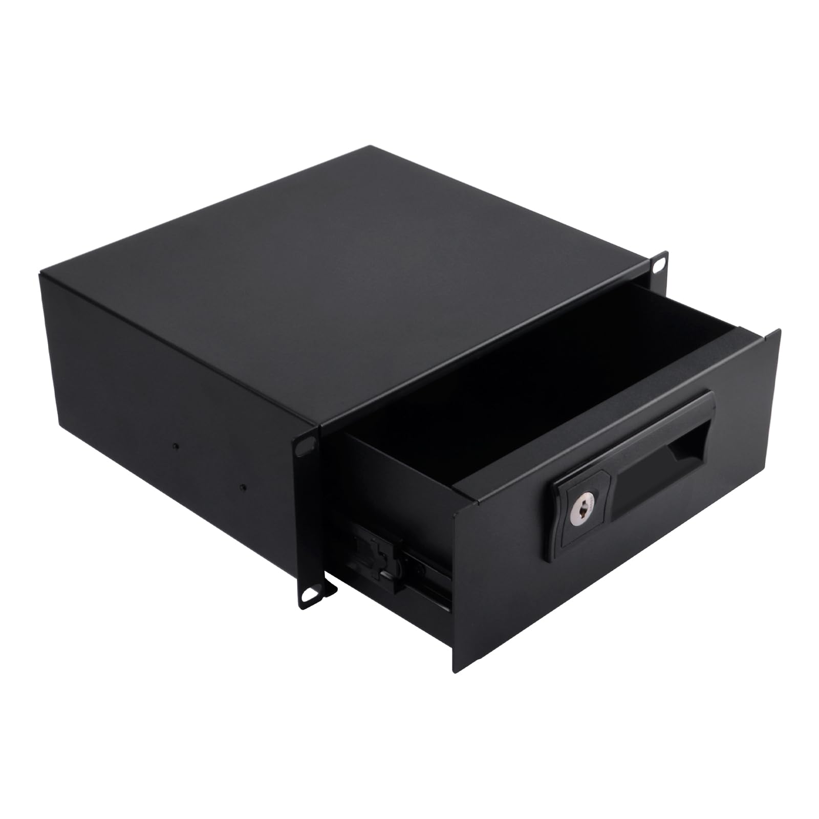 

GeeekPi 2U Rackmount Drawer Server Cabinet (for 10-inch server racks and cabinets), compatible with DeskPi RackMate T0/T1.