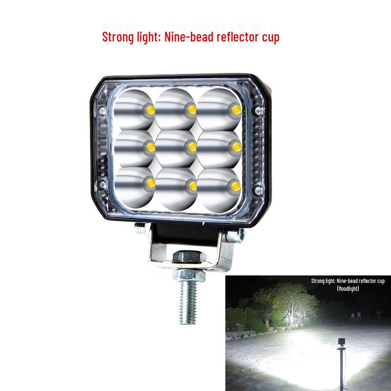 Super Bright LED Headlights for Electric Vehicles & Motorcycles, High/Low Beam, 12V