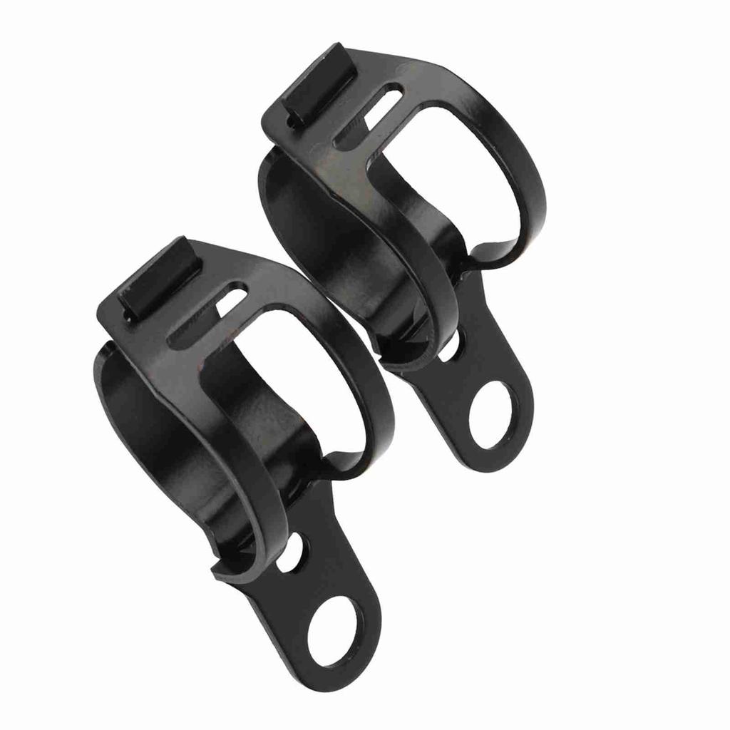 Motorbike Turn Signal Mount Bracket 30 43mm Fork Relocation Clamps Black HNH