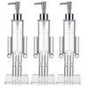 Nutcrackers Liquid Soap Dispenser with Pump Mechanism Visible Remaining Level Soap Container For Bathroom Decoration