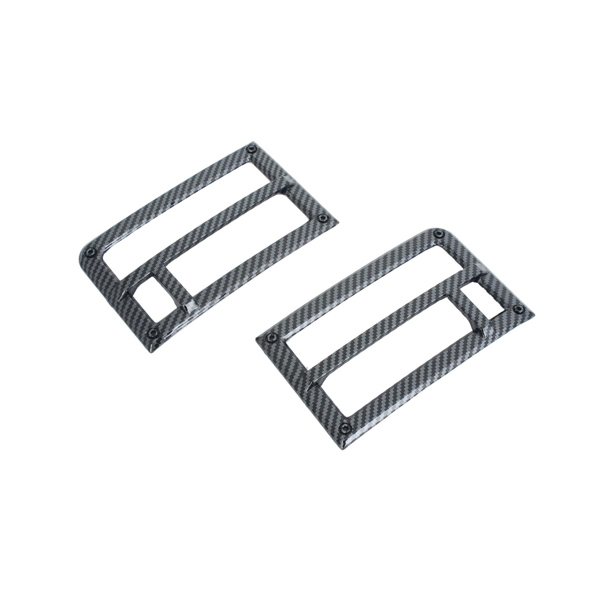 Fangchengbao Titanium 7 Rear Fog Light Decorative Frame for 26 Models - Exterior Trim Sequin Cover