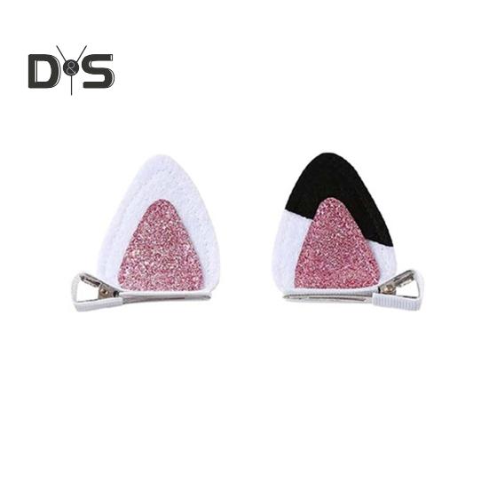 

Обруч для волос с кошачьими ушками, плюшевые блестки, украшение для кошачьей вечеринки, повязка на голову, принадлежности для дня рождения, универсальные аксессуары A