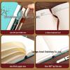 2025 Extra Dickes B5 Business Notizbuch - Arbeitsprotokollbuch
