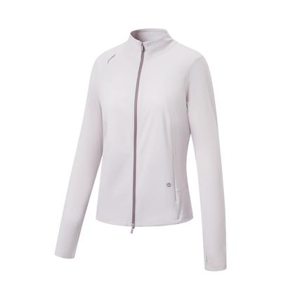 Fitness Series Stand Collar Logo Letter Stitching Jacket Women Jackets AFDW800-7
