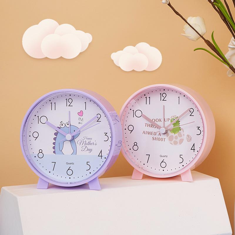 Koreanische Version Kleiner Wecker Niedlich Kreativ Mode Studentenwecker Schlafzimmer Nachttisch Büro Elektronische Uhr