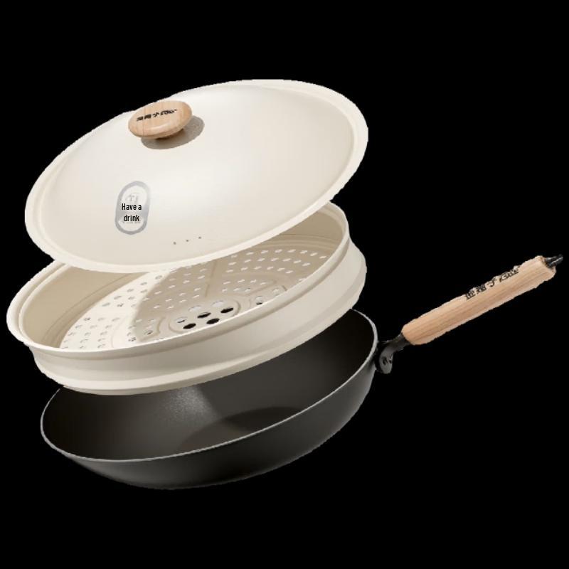 KSISE Titanium Non-stick Wok