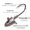 Jig head 10 pieces 20g 28g 35g 42g 48g 3D eye sea fishing compatible Suzuki bream Black Bass storage case included
