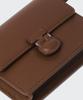 Musinsa Standard Woman Hinge Micro Crossbody Bag [Brown]