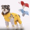 Pet Dog Waterproof Coat Puppy Hooded Jacket for Rainy Day Outdoor Dog Raincoat Reflective Clothes for Small Medium Large Dogs