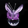 2 Inch Crystal Butterfly Figurine Collectible With Ball Paperweight Ornament