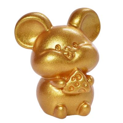 Useful Mini Animals Figurines Vibrant Color Resin Eco-friendly