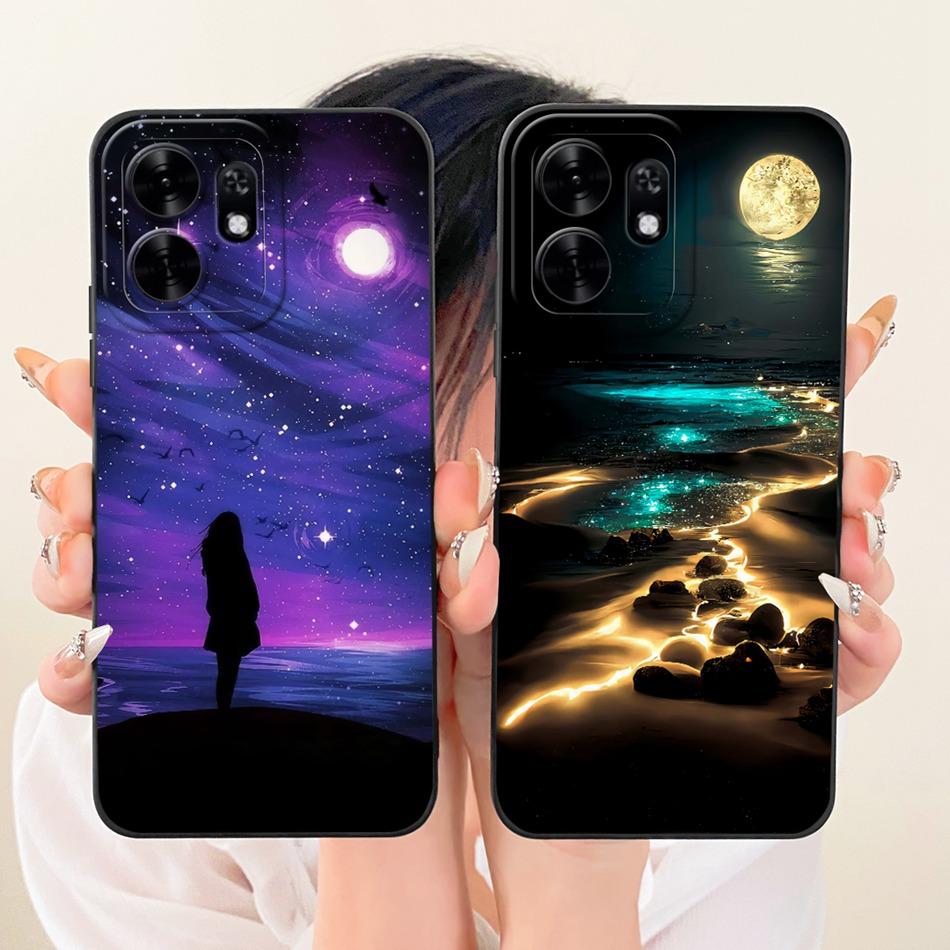 For Honor X6d LNA-NX1 2026 Fashion Dusk Beach Painting Phone Case For Honor X6D 5G Soft Silicone Covers Bumpers