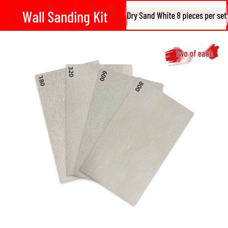 Multipurpose Wet Sandpaper Set for Polishing: Car, Jade, Amber, Wood, Metal, Wall, Billiard Cues