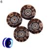 4Pcs Luminous Roller Skating Wheels Flashing Double Row Bearing Skates Accessory