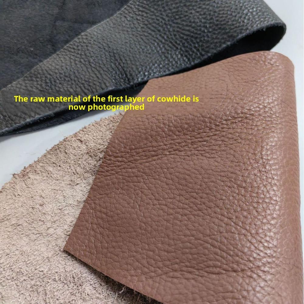 Leather Sandals for Men Summer Comfortable Slip On Anti Slip Breathable Soft Sole Casual Sandals