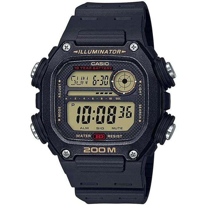 Casio DW291H Series Men's Digital Watch 200m Water Resistance, Multi-Alarm, 100sec Stopwatch, Countdown Timer, World Time, LED Light, LCD