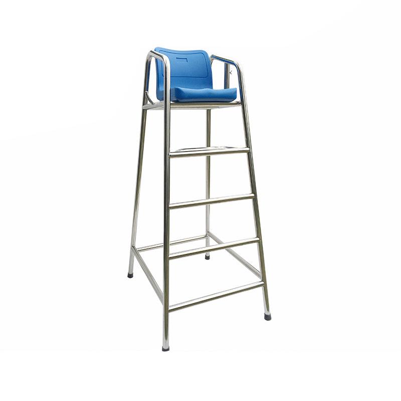 Stainless Steel Lifeguard and Referee Chair for Swimming Pools