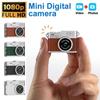 1080P Retro Digital Camera 0.96Inch Thumb Student Sports Camera with Flash Light Portable Vintage Small Camcorder Video Recorder